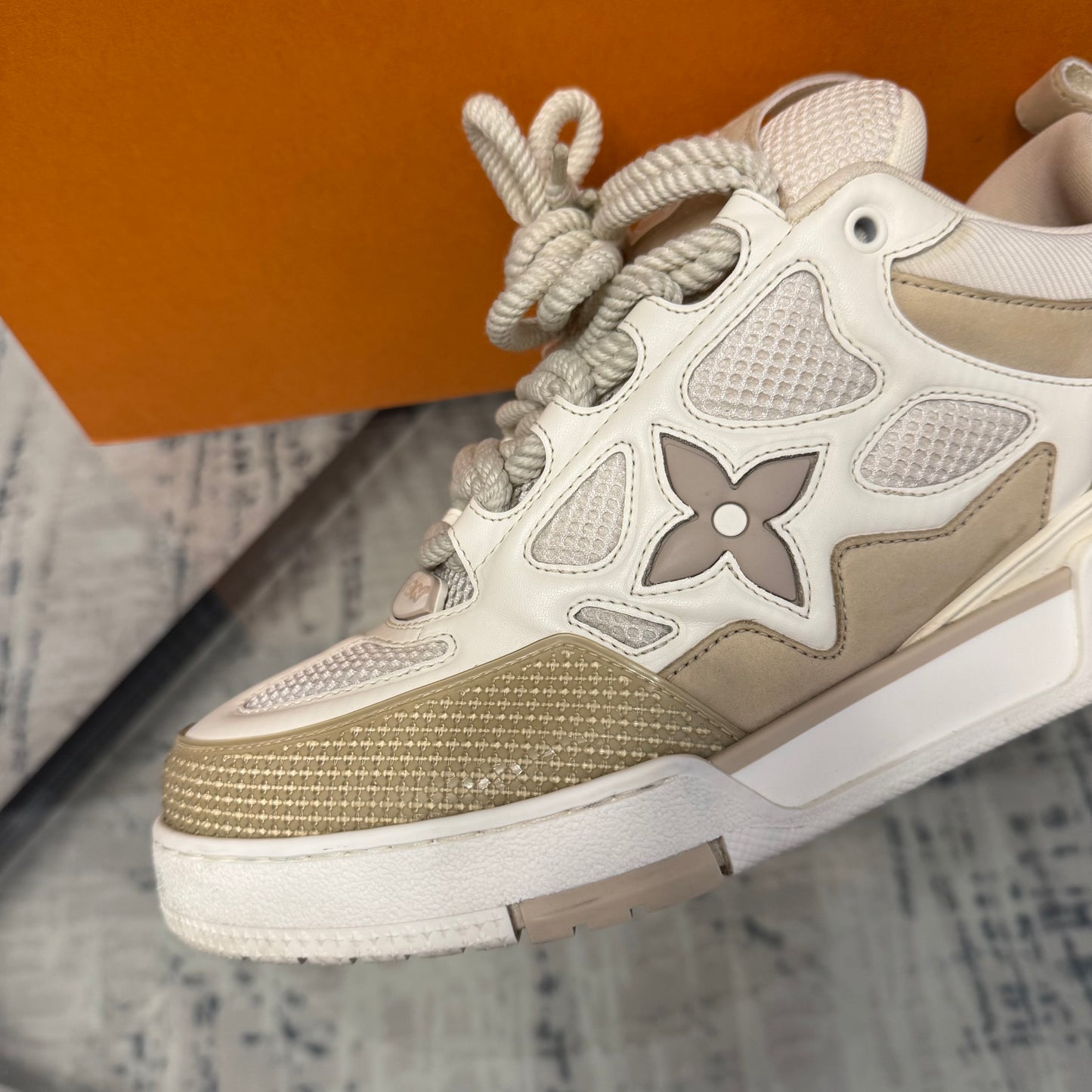 Beige Skate Sneaker