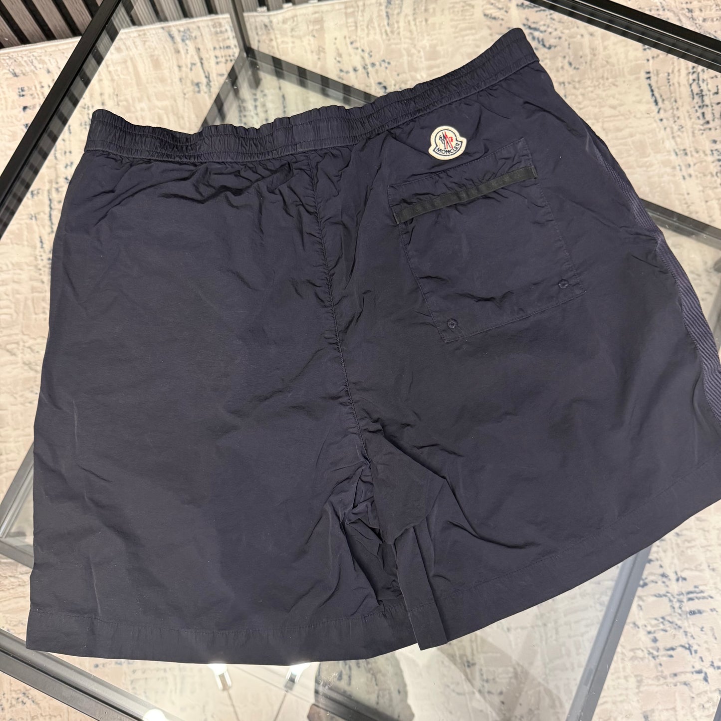 Navy Mag SwimShorts