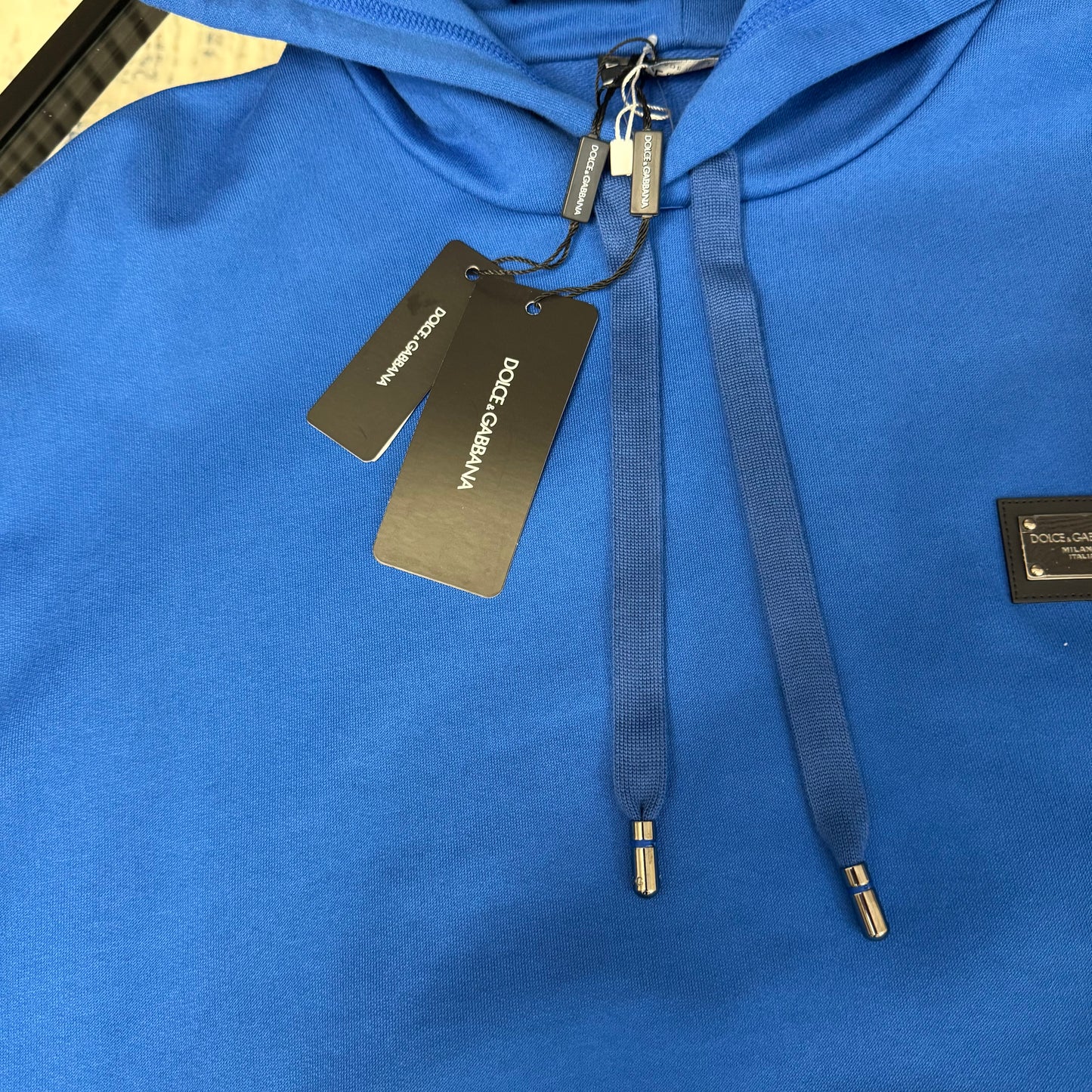 Blue Plaque Hoodie