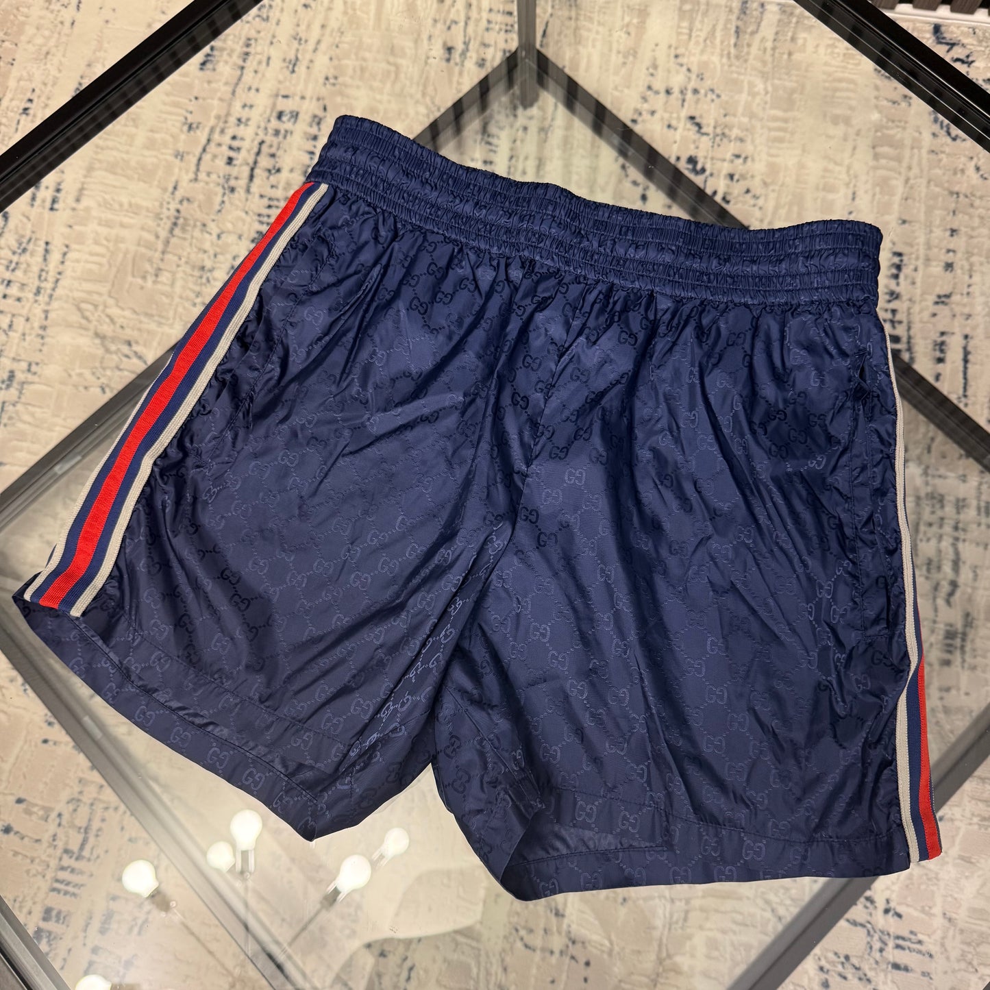 GG Navy SwimShorts