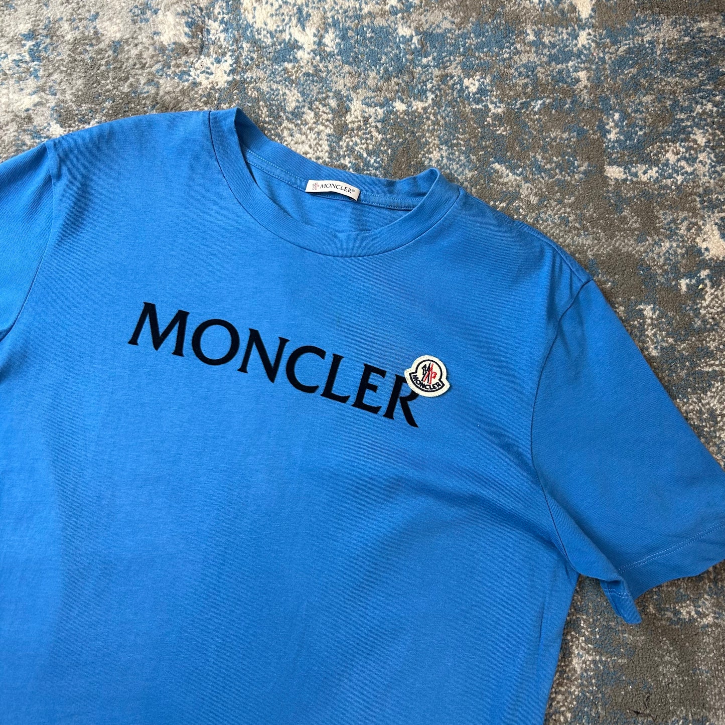 Blue Writing T-Shirt