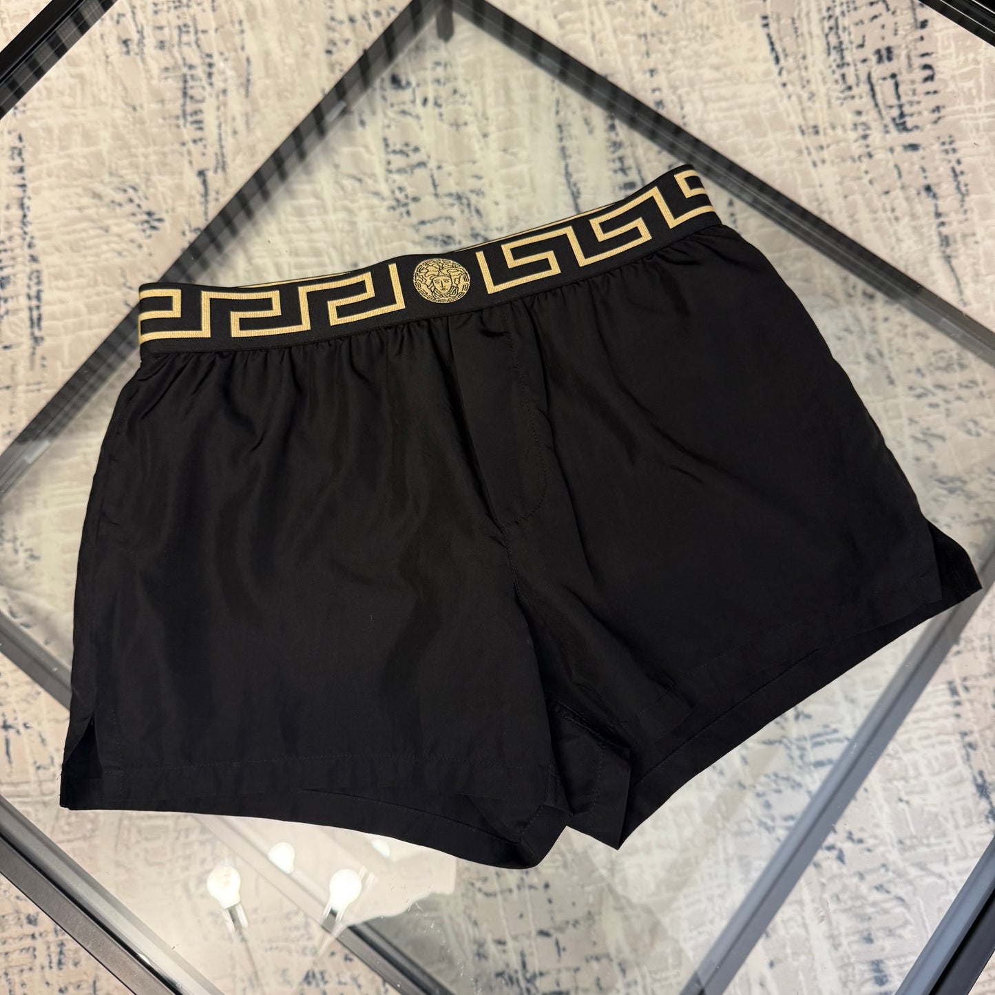 V Black SwimShorts