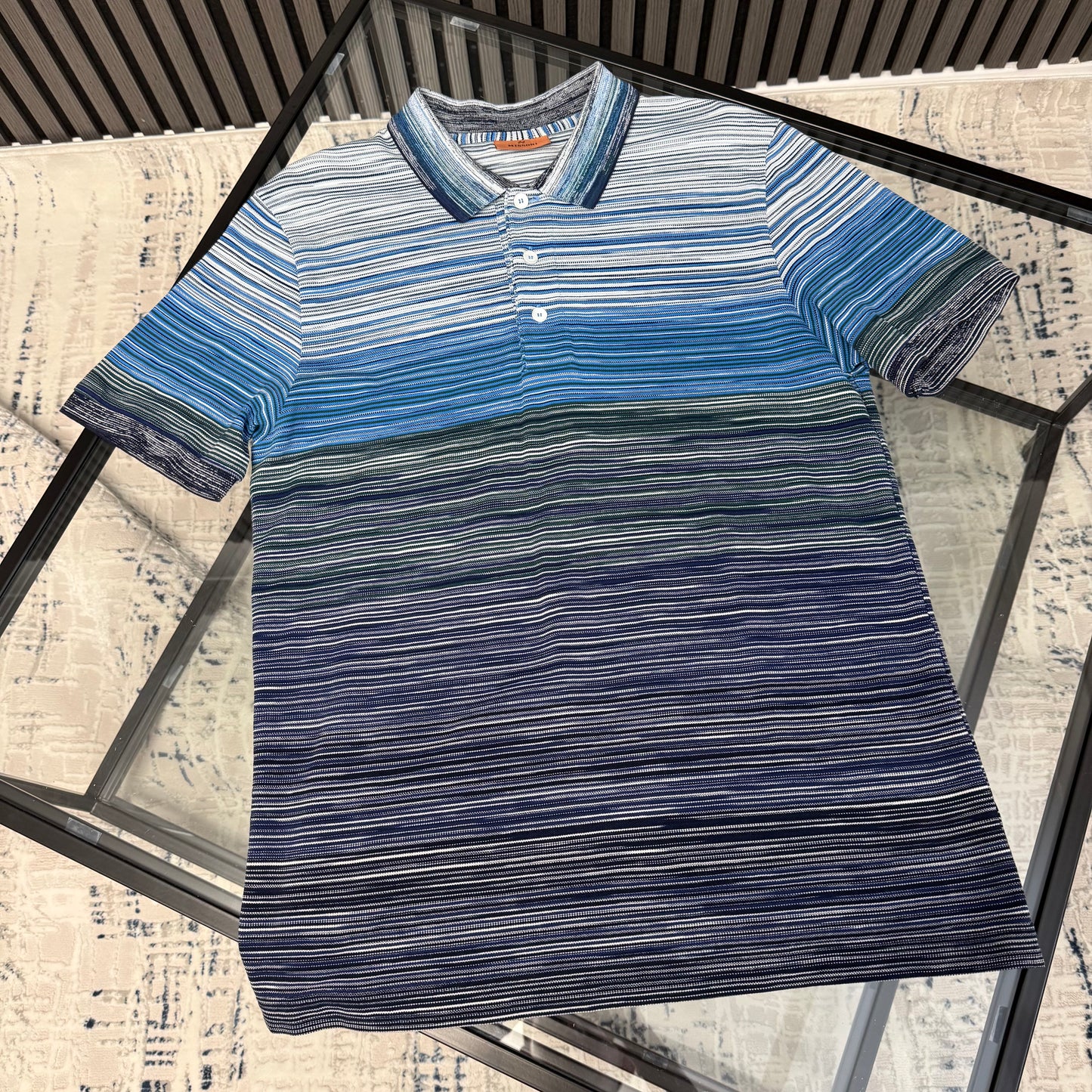 Blue/Black Polo