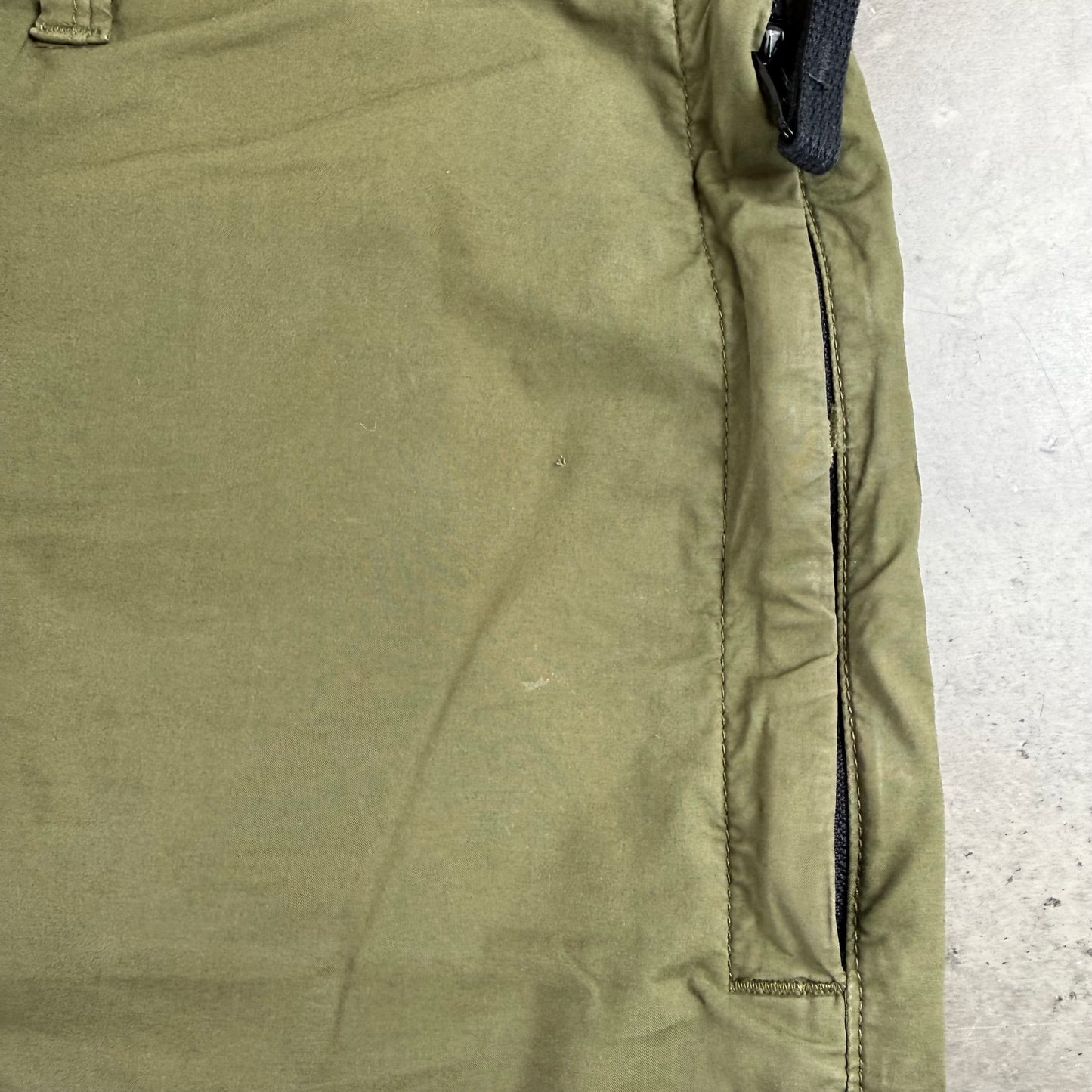 Olive Green Cargo Shorts
