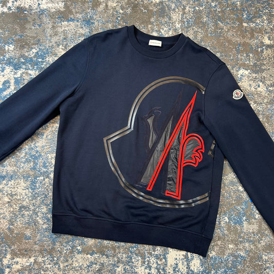 Navy Mag Sweatshirt