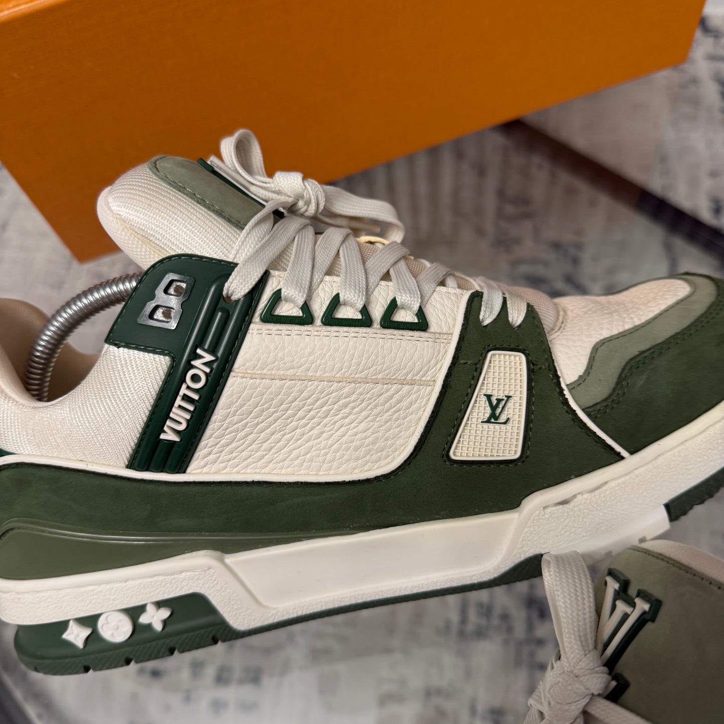 Green Suede Sneaker