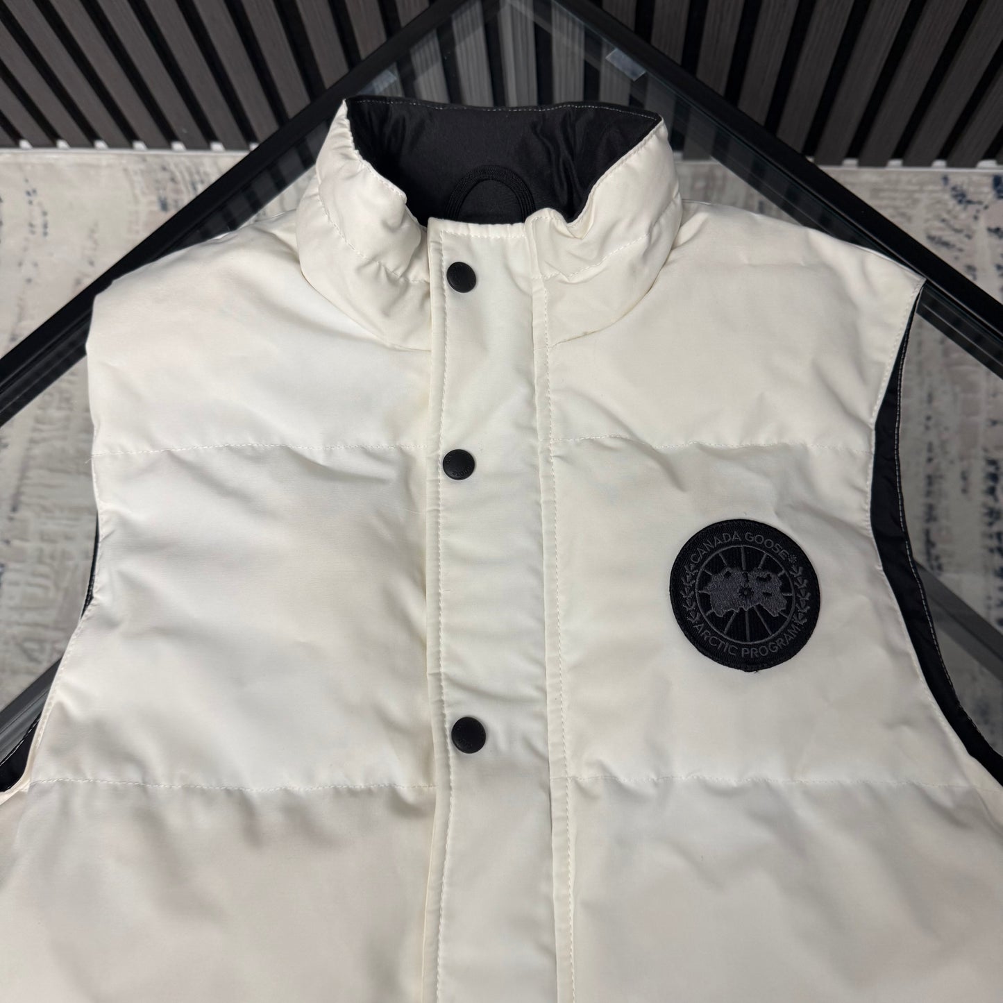 White Ghost Badge Gilet