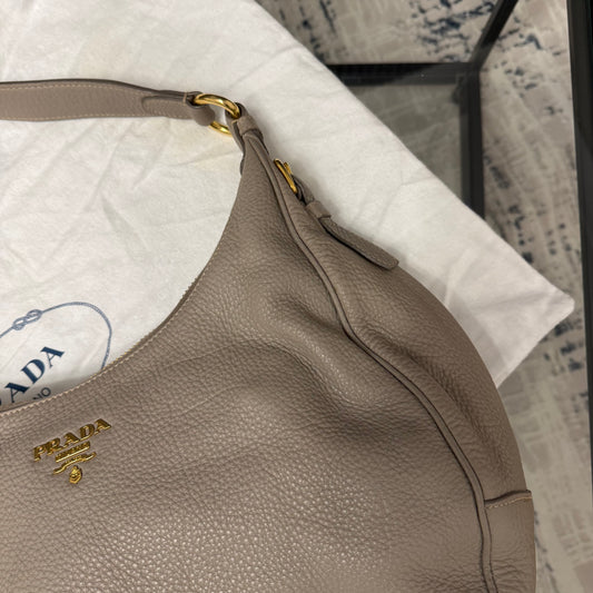 Grey Shoulder Bag