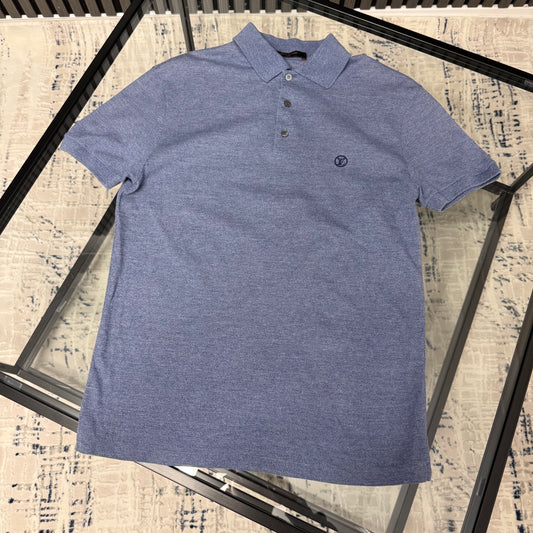 Blue Logo Polo