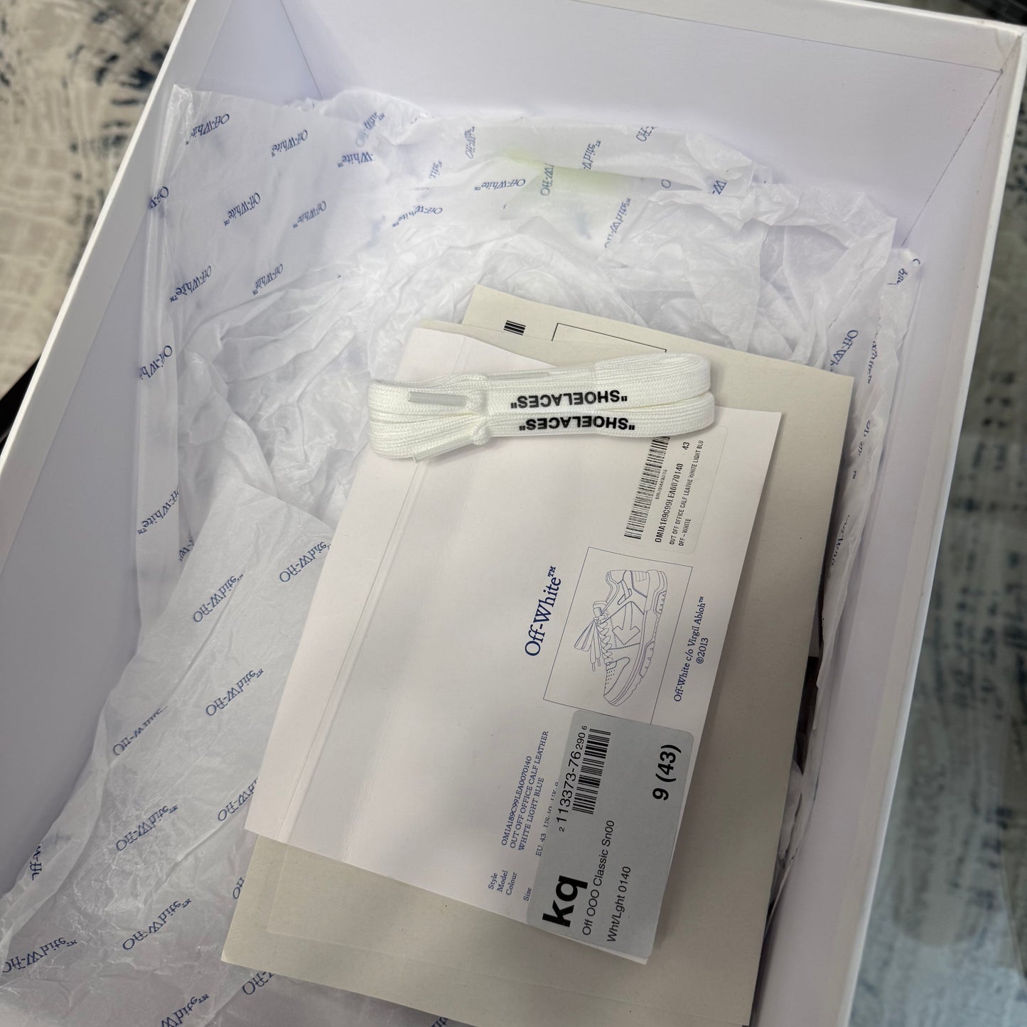 OW Baby Blue Sneaker
