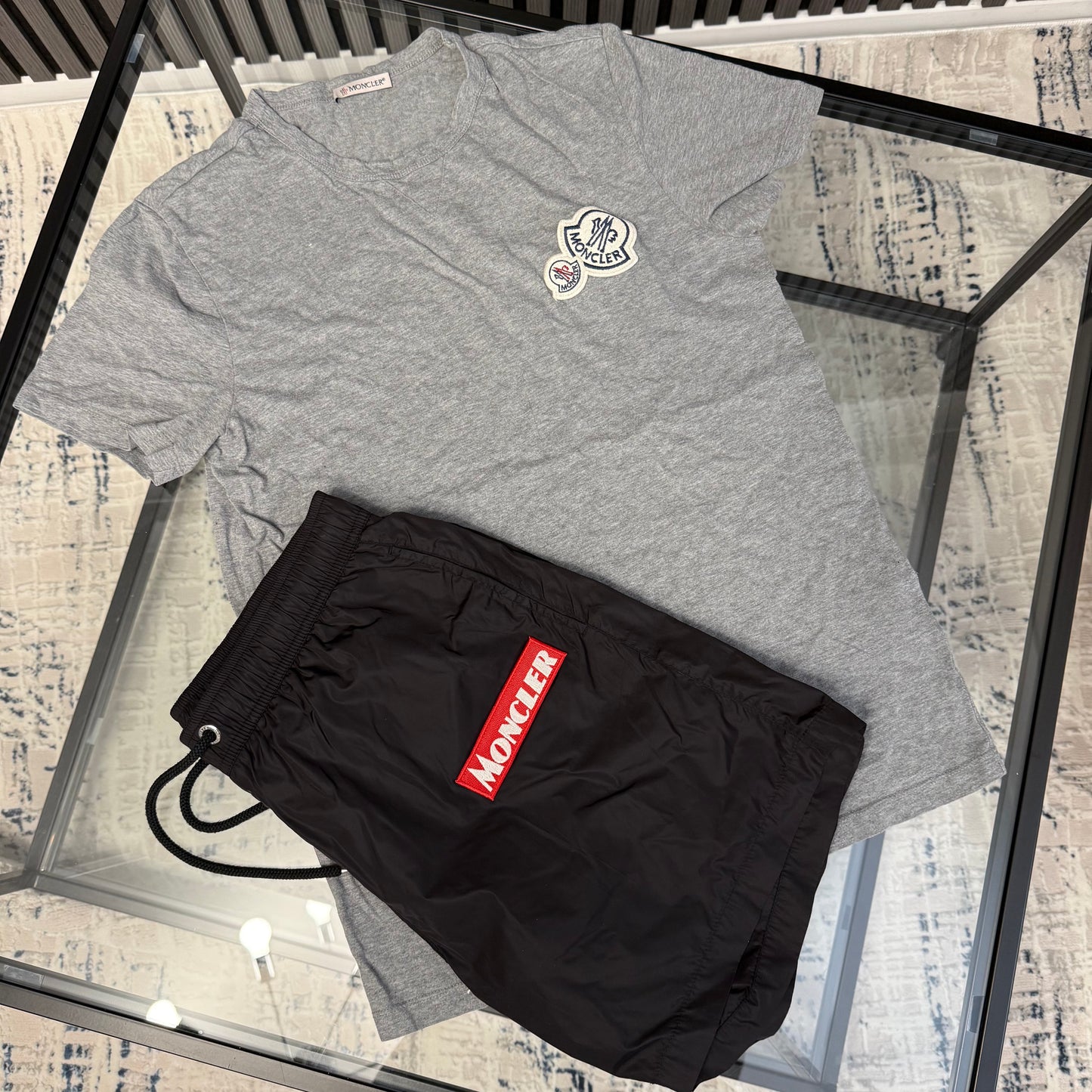 Grey/Black Twinset