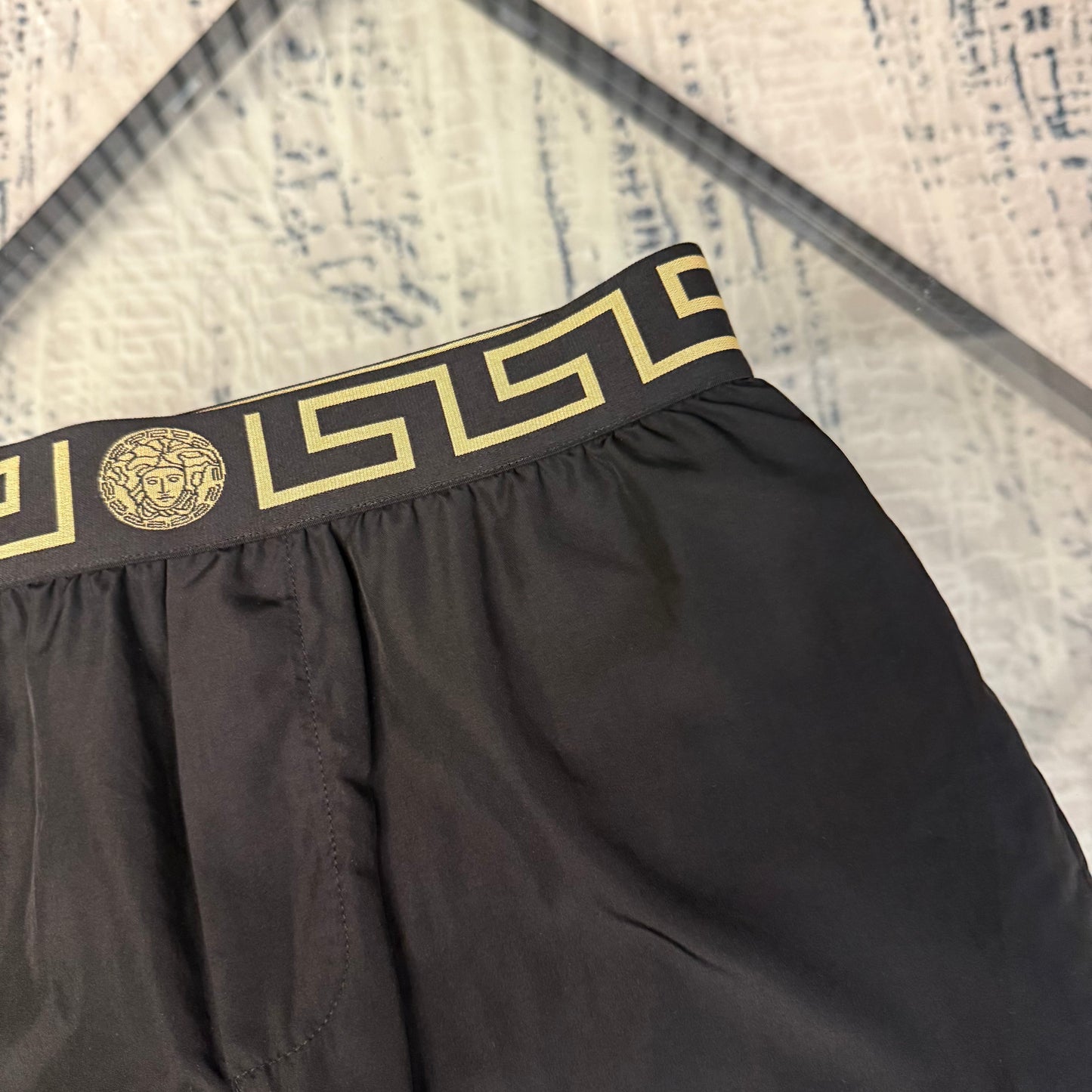 V Black SwimShorts