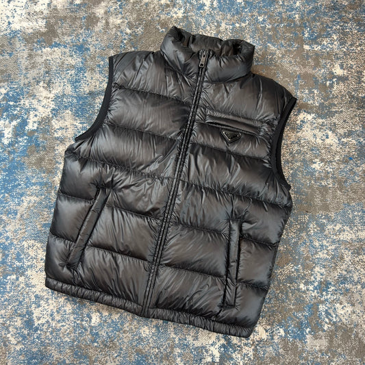 Black Down Gilet