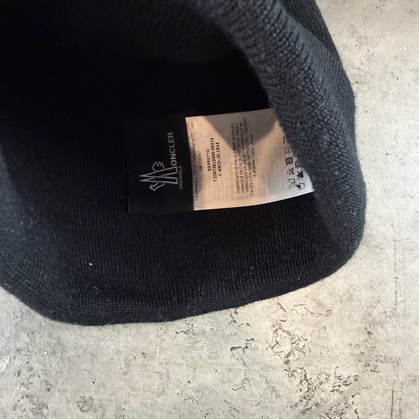 Black Grenoble Beanie