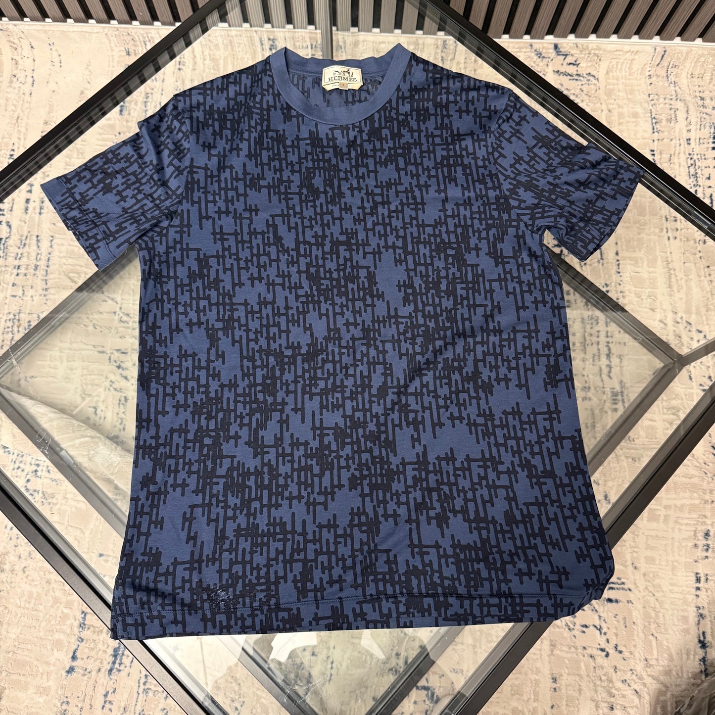 Navy H T-Shirt