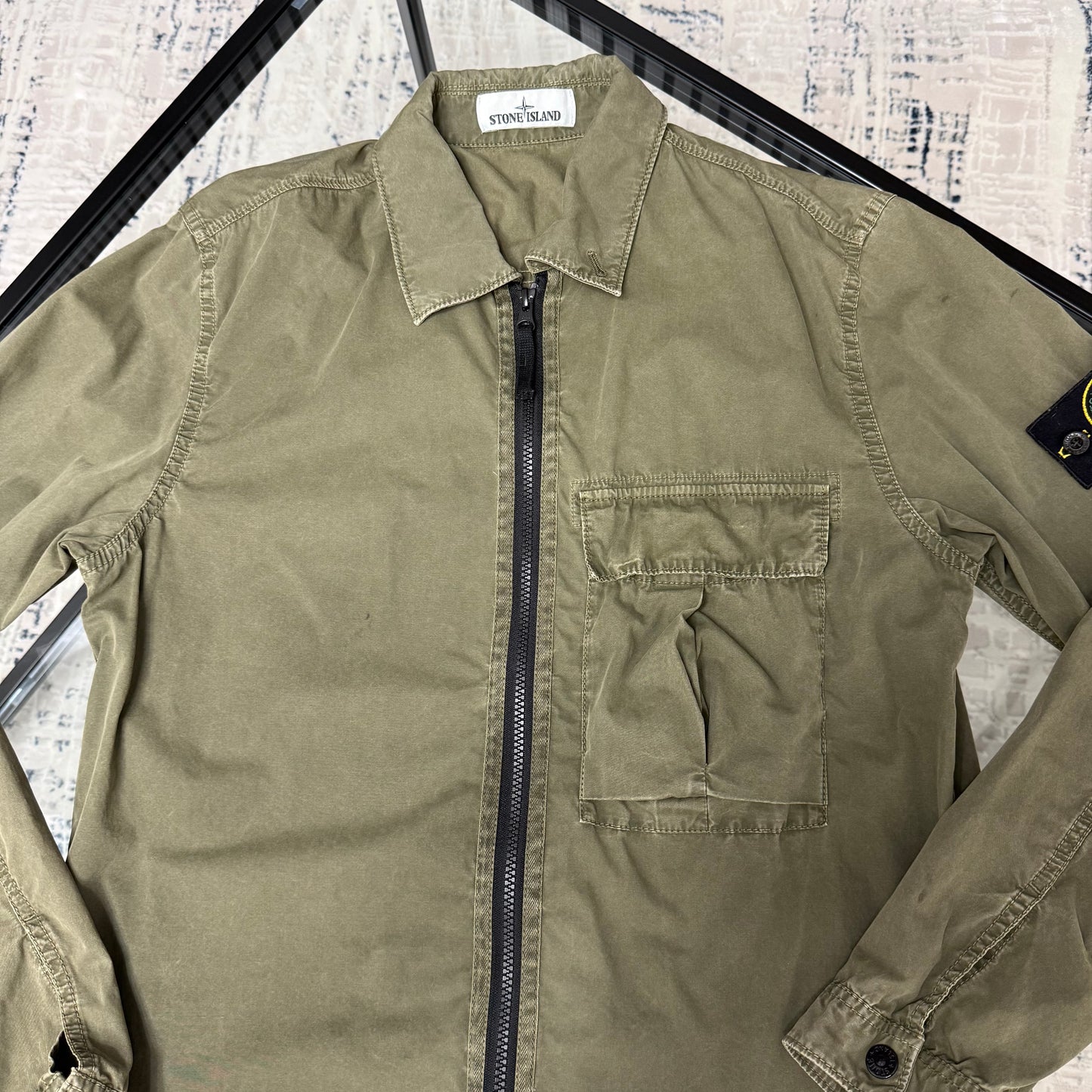 Olive Green Overshirt