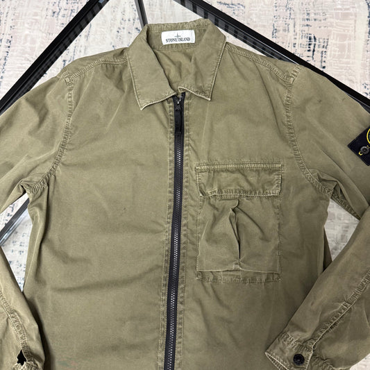 Olive Green Overshirt
