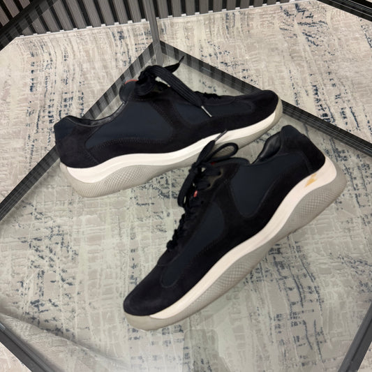 Navy Suede American Cup
