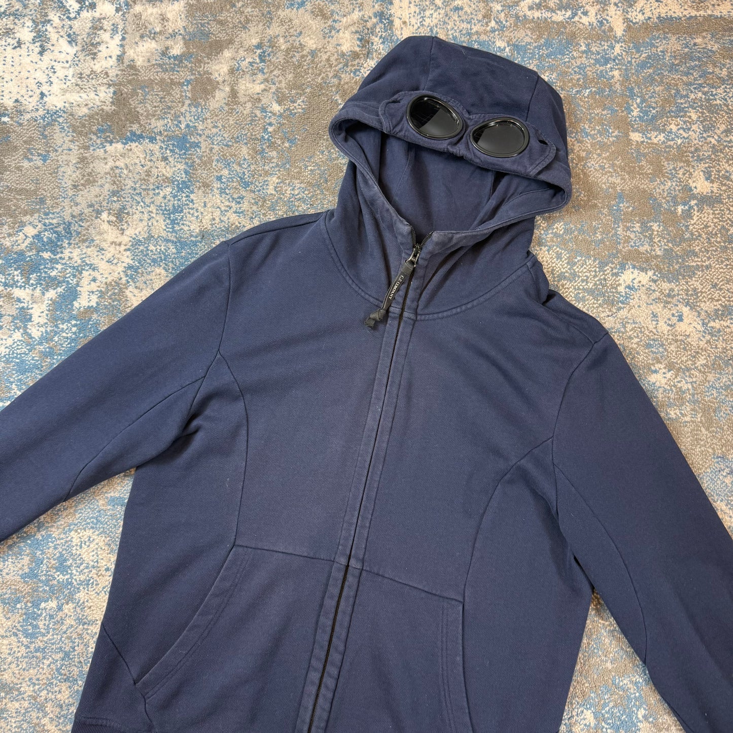 Navy Goggle Hoodie