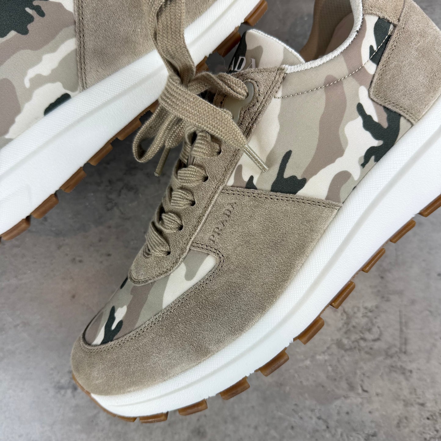 Camo Suede Runner
