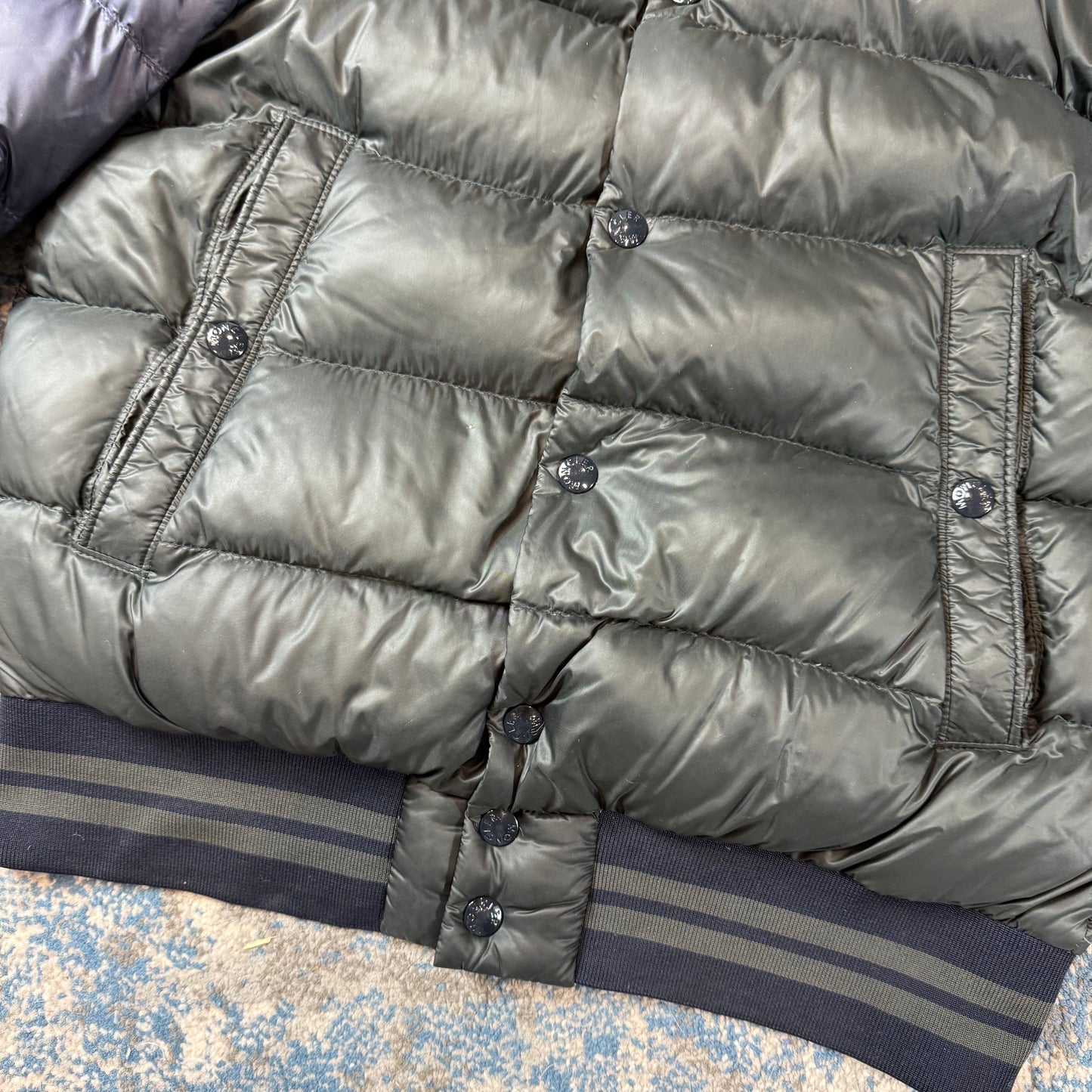 Olive/Navy Bomber Jacket