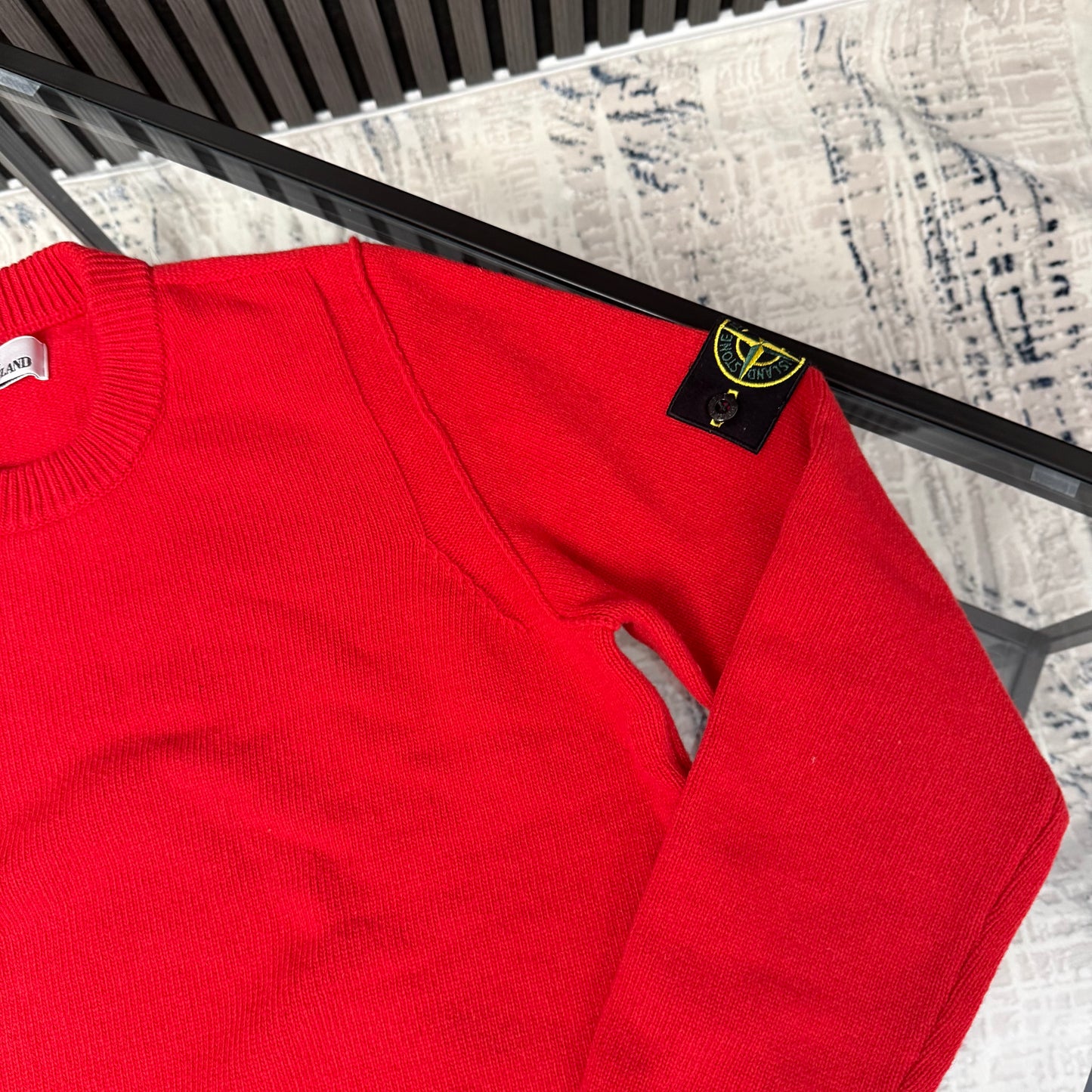 Red Knit Sweater