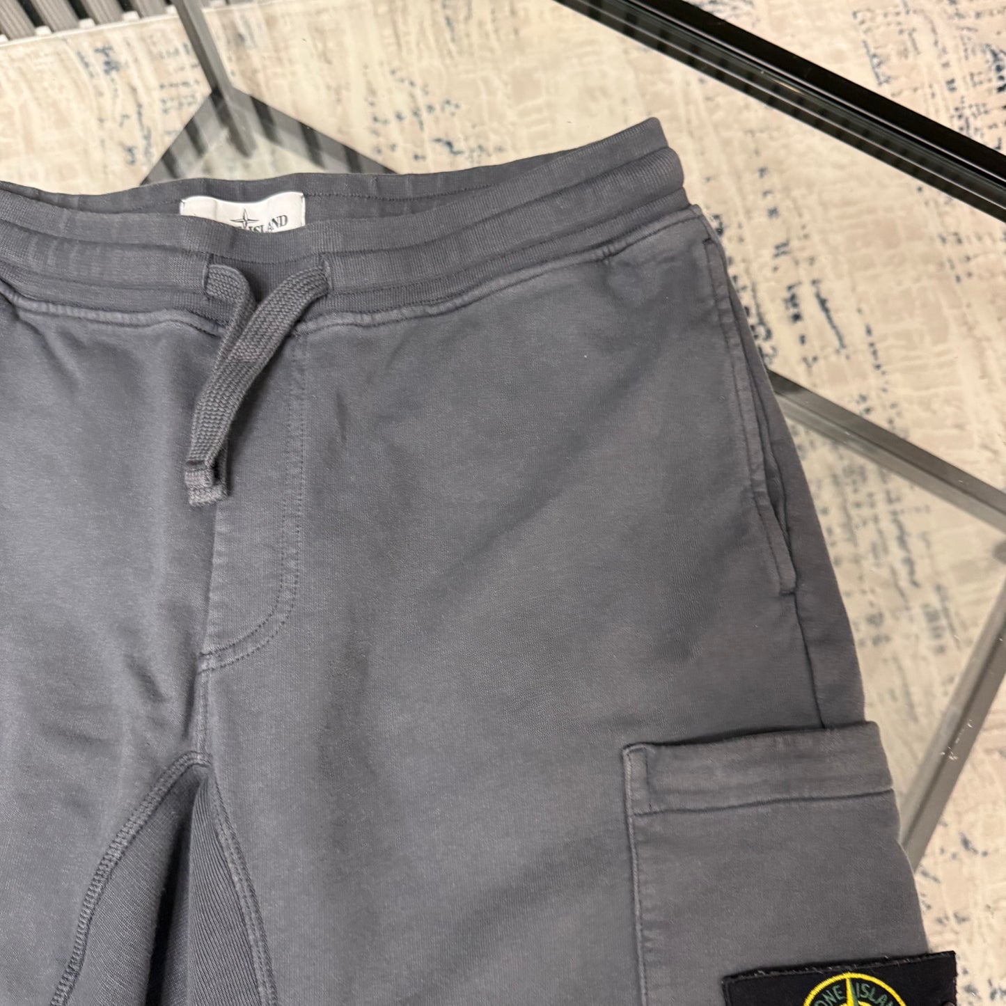 Dark Grey Jogger Short