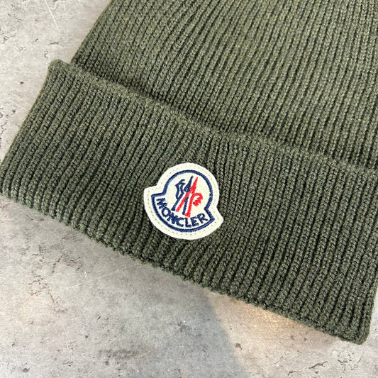 Olive Green Berrato Beanie