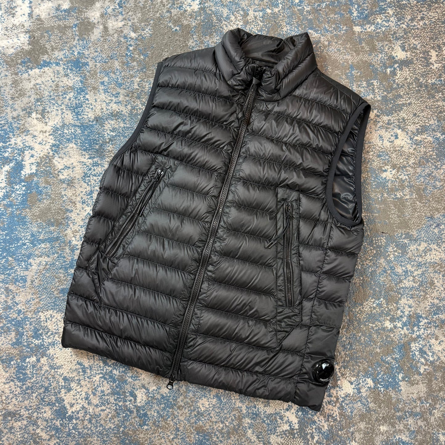 Down Black Vest