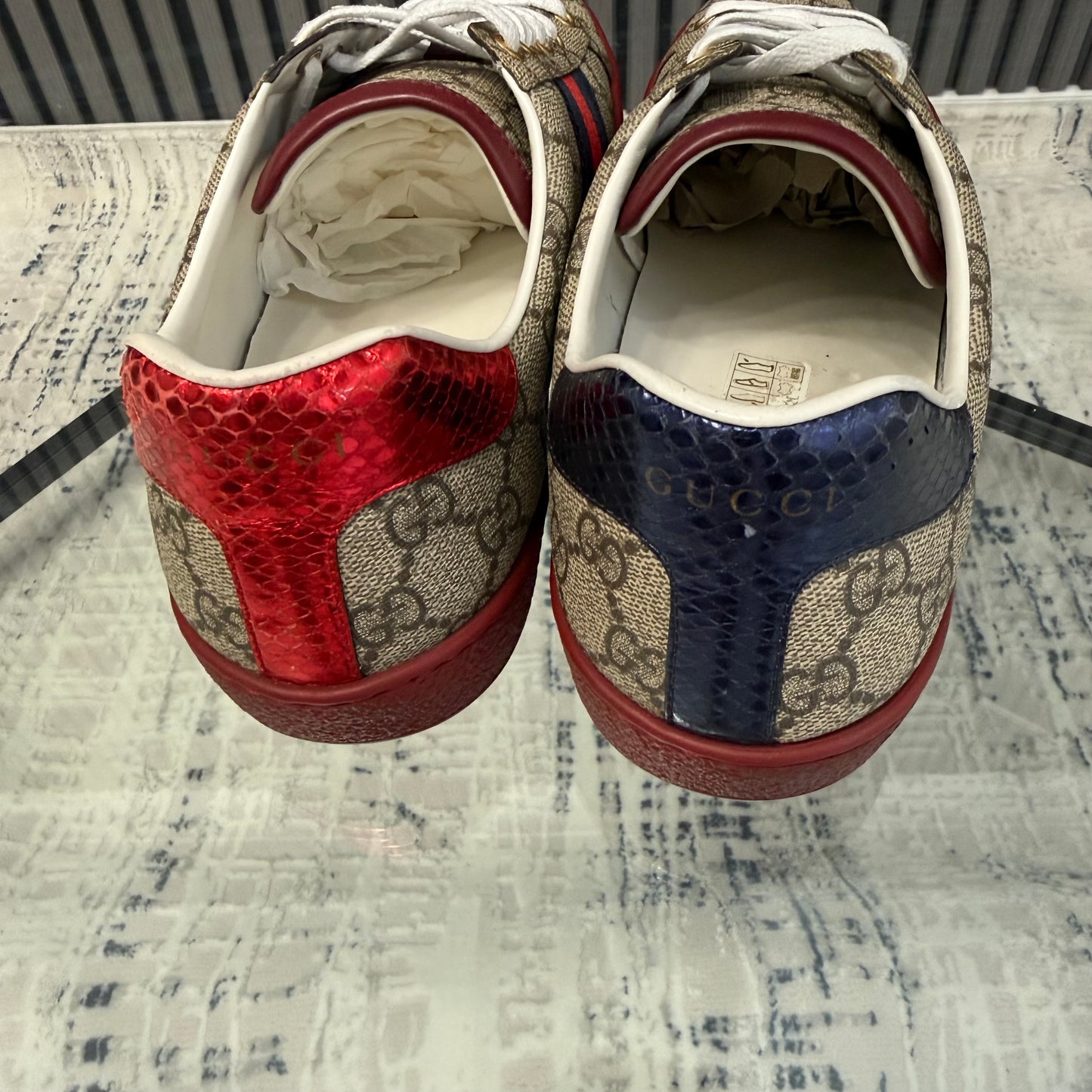 GG Beige/Red Sneaker