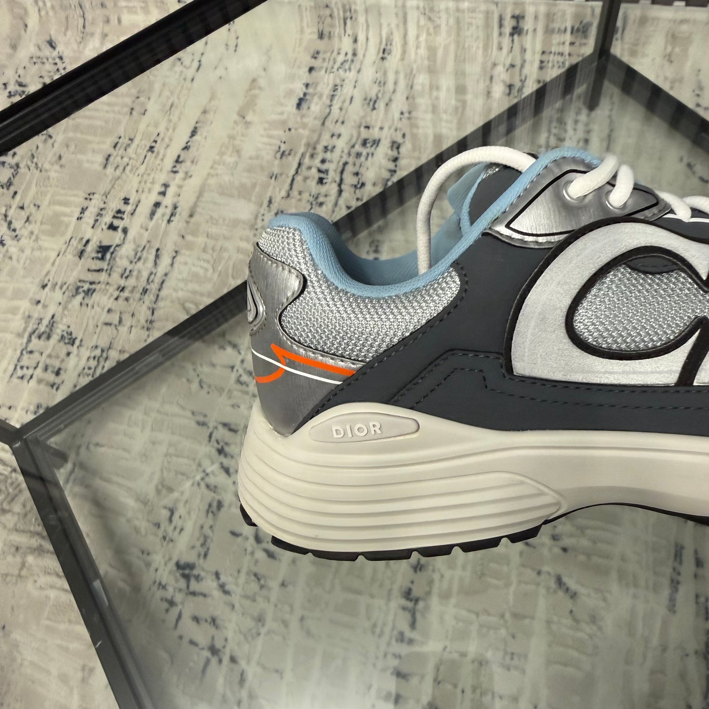 Silver/Blue B30