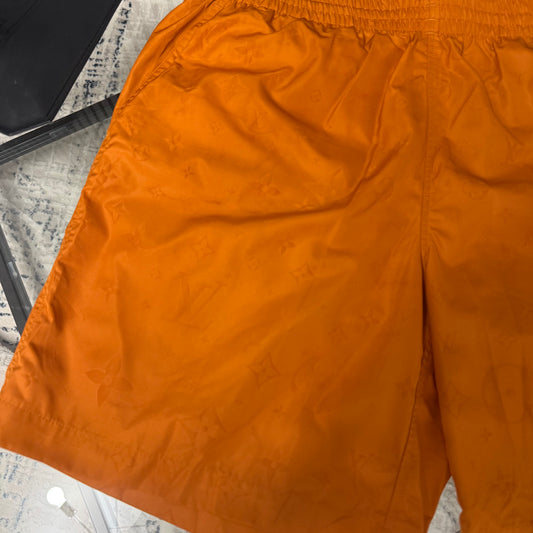 Orange Waterfront SwimShorts