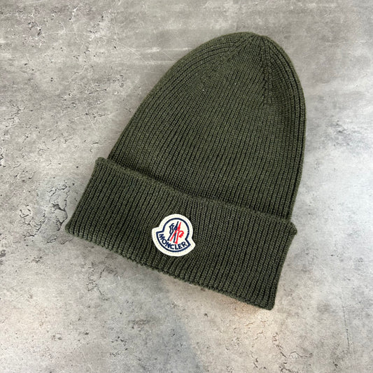 Olive Green Berrato Beanie