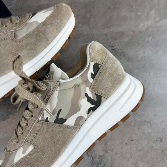 Camo Suede Runner