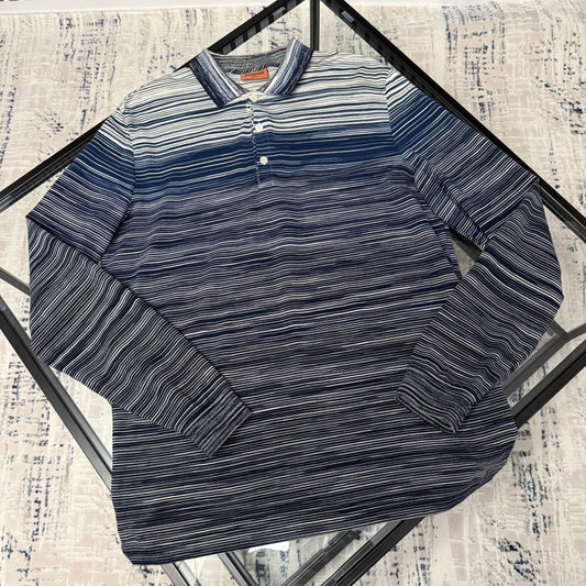 Navy/Grey Polo