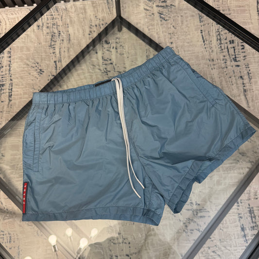 Blue Strip SwimShorts