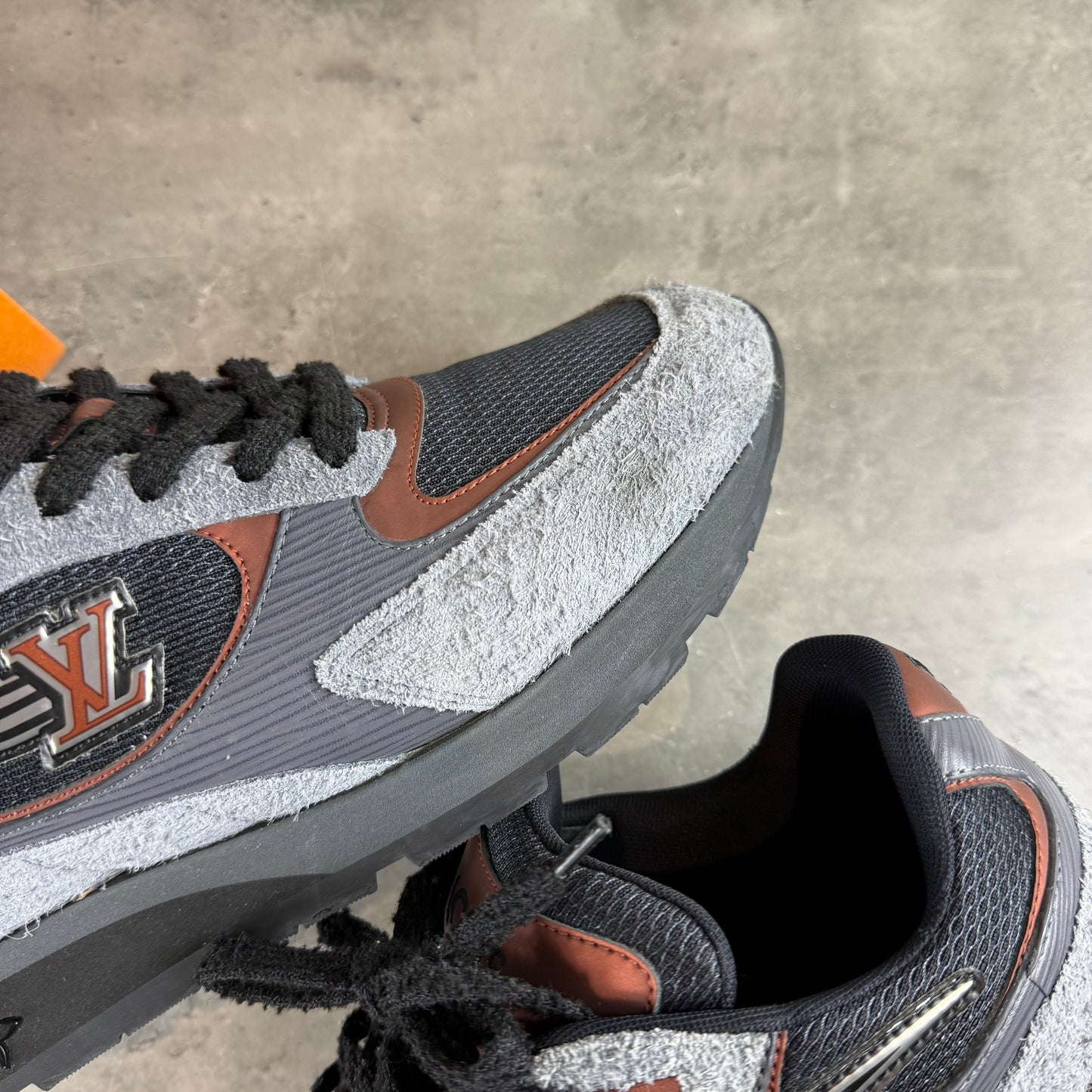 Grey/Bronze Runaway Sneaker