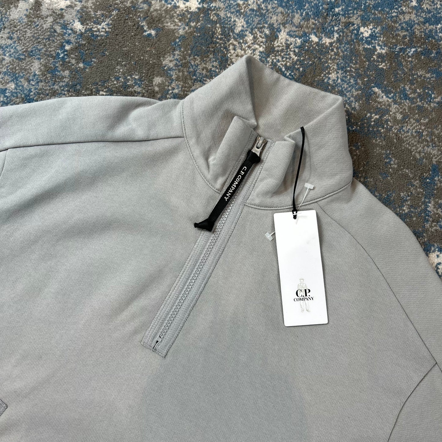 Grey Zip Sweat