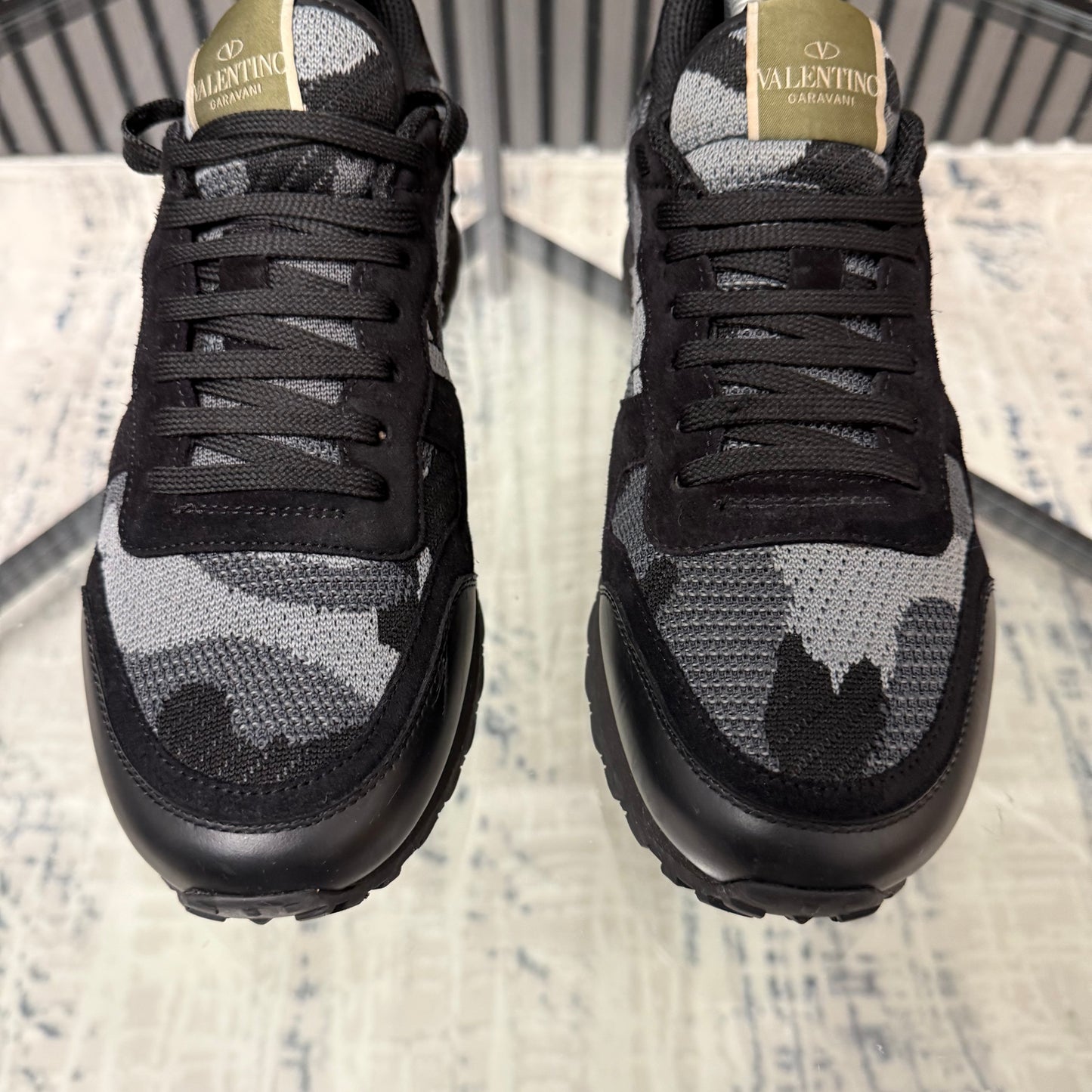Black/Grey Mesh RockRunner