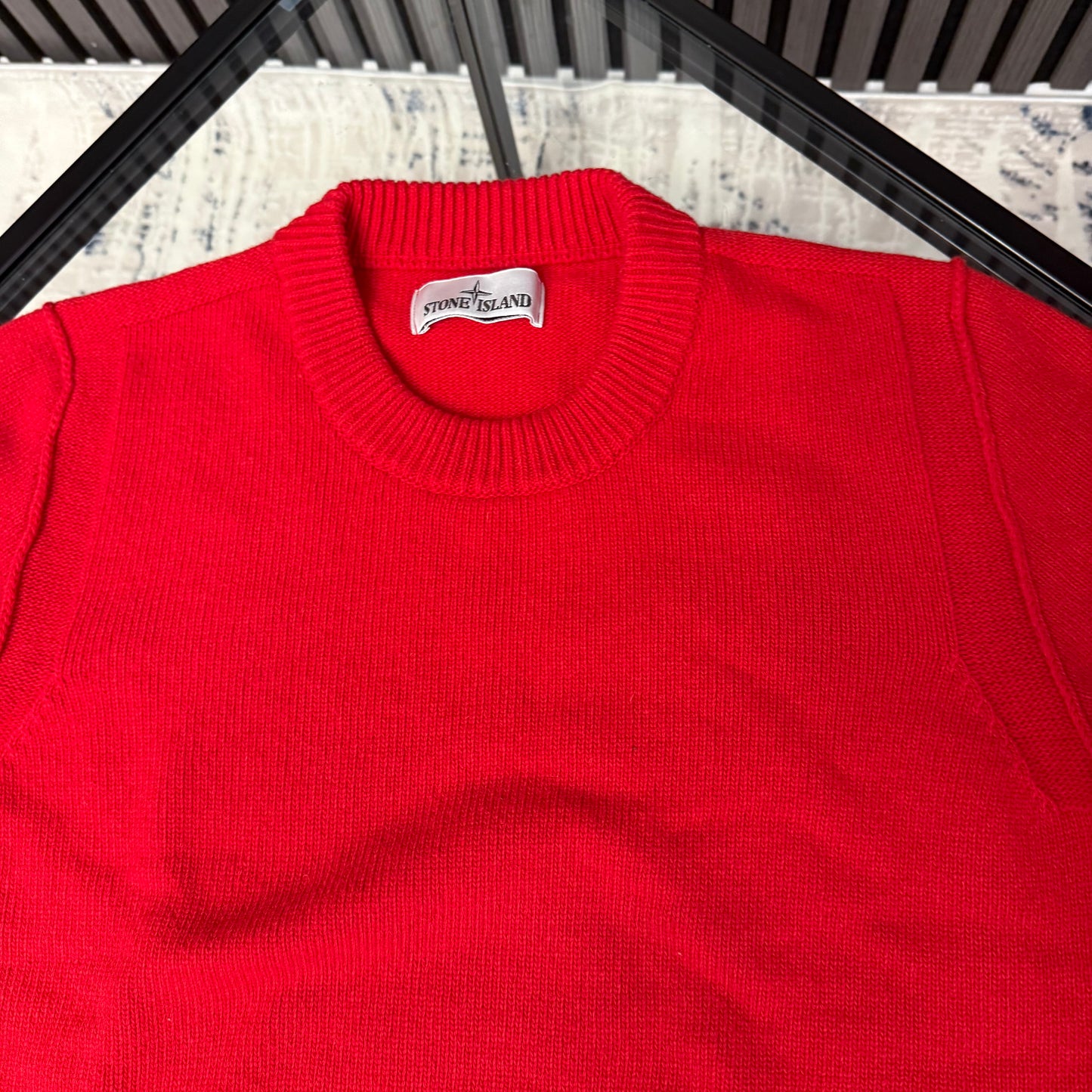 Red Knit Sweater