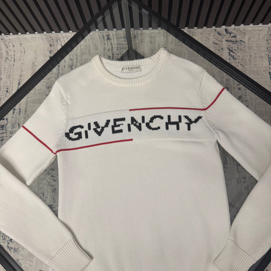 Cream Knit Sweatshirt