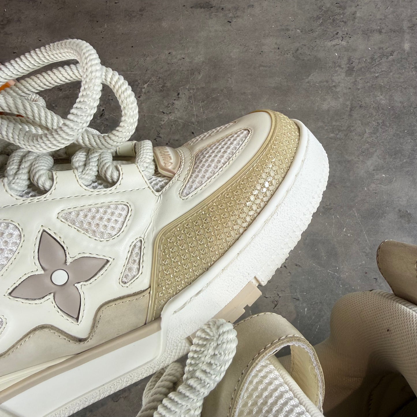 Beige Skate Sneaker