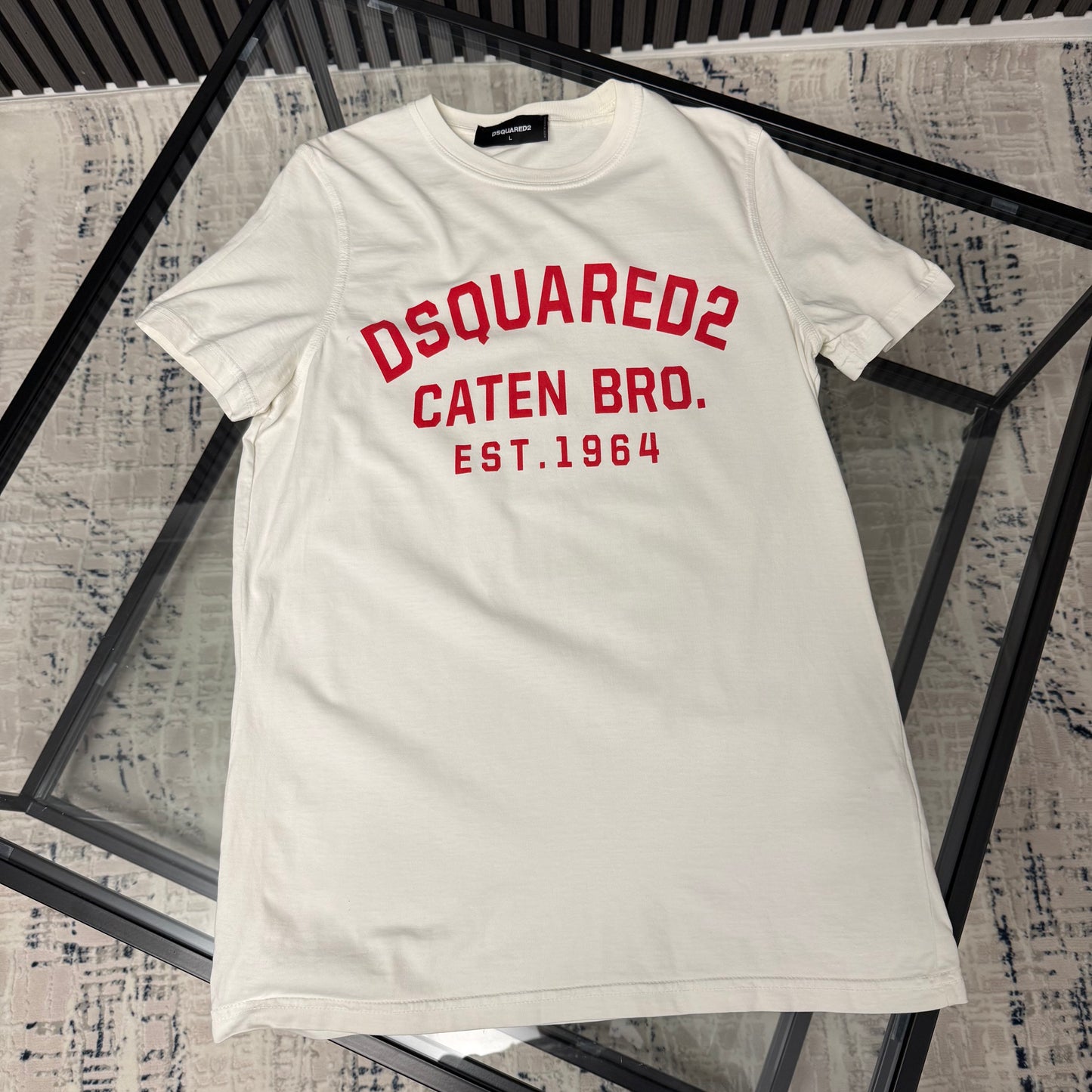DSQ White T-Shirt