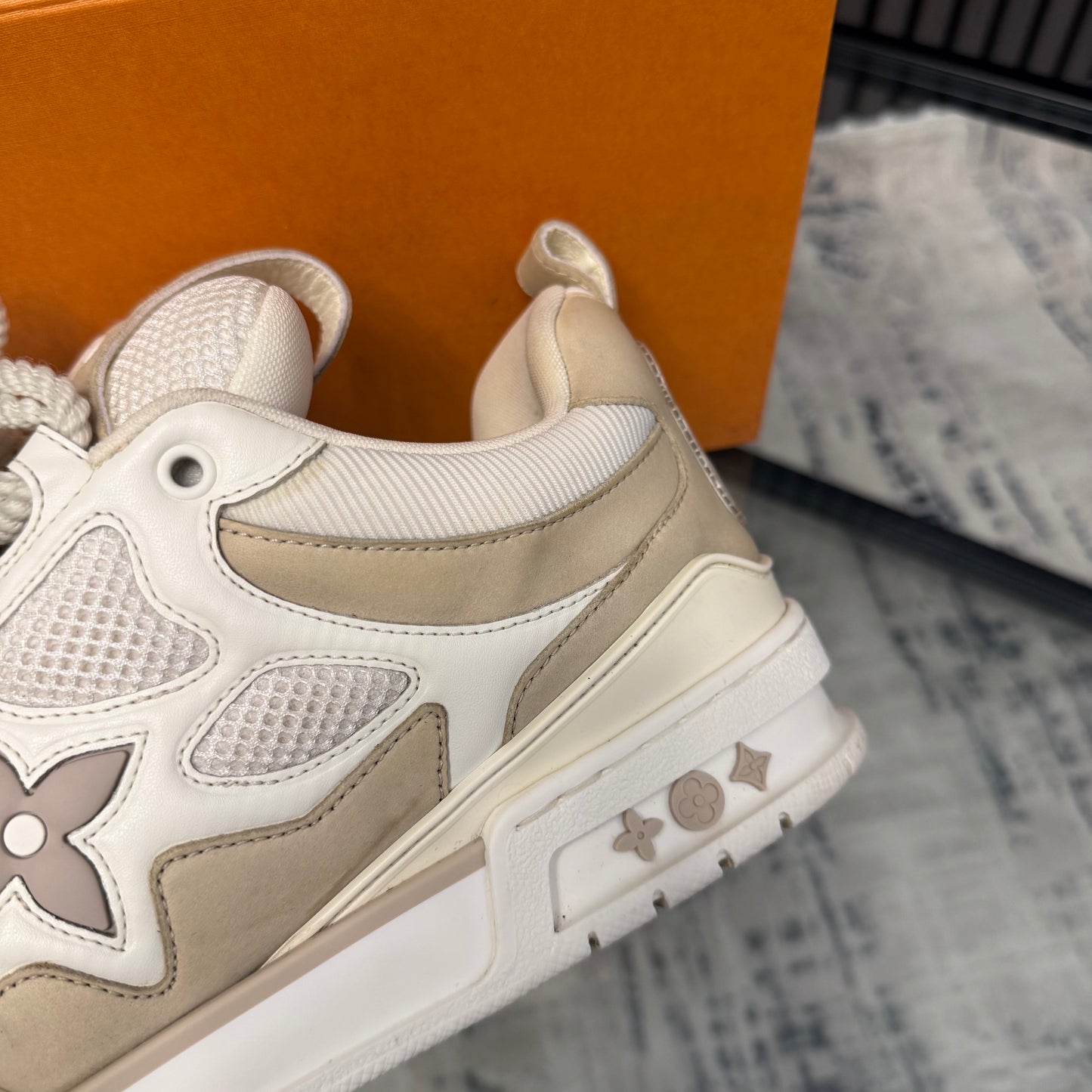 Beige Skate Sneaker