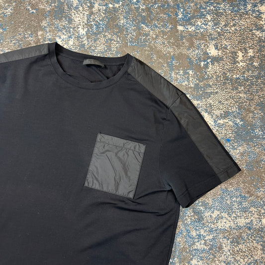 Black Nylon T-Shirt