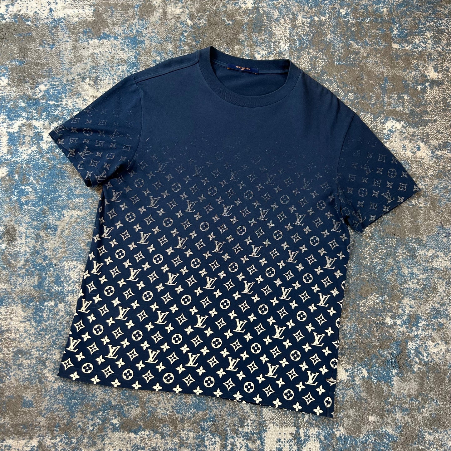 Navy Gradient T-Shirt