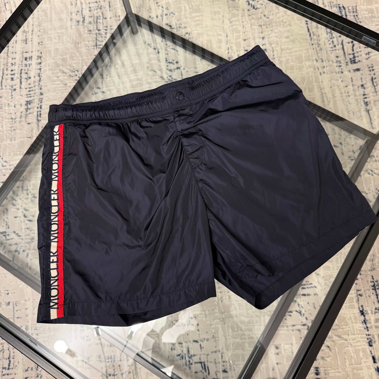 Navy Mag SwimShorts