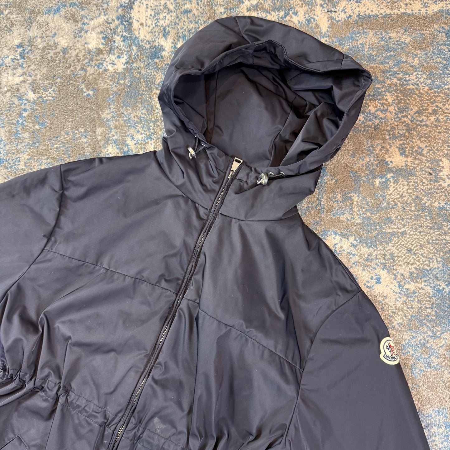 Navy Alfrik Rain Coat
