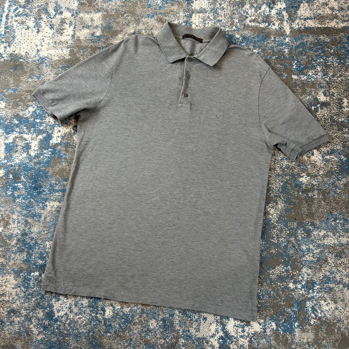 Grey Emblem Polo