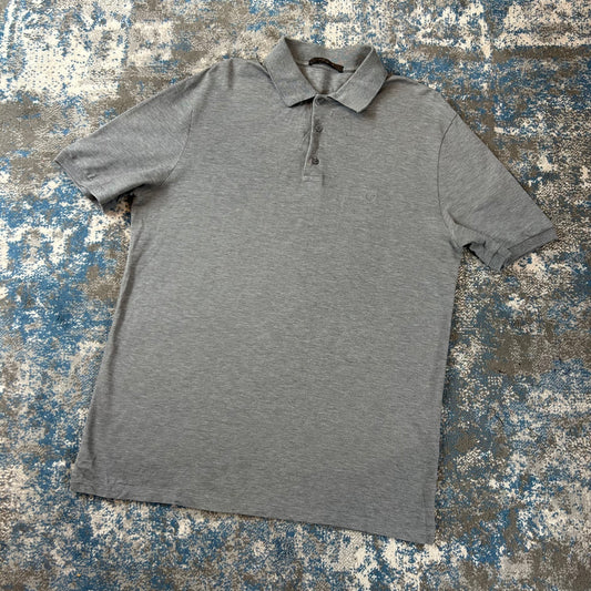 Grey Emblem Polo